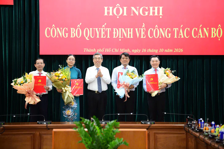 Ông Lê Trương Hải Hiếu làm Phó trưởng Ban Tổ chức Thành ủy TP.HCM