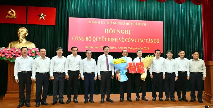 Thành ủy TPHCM điều động lãnh đạo một số phường