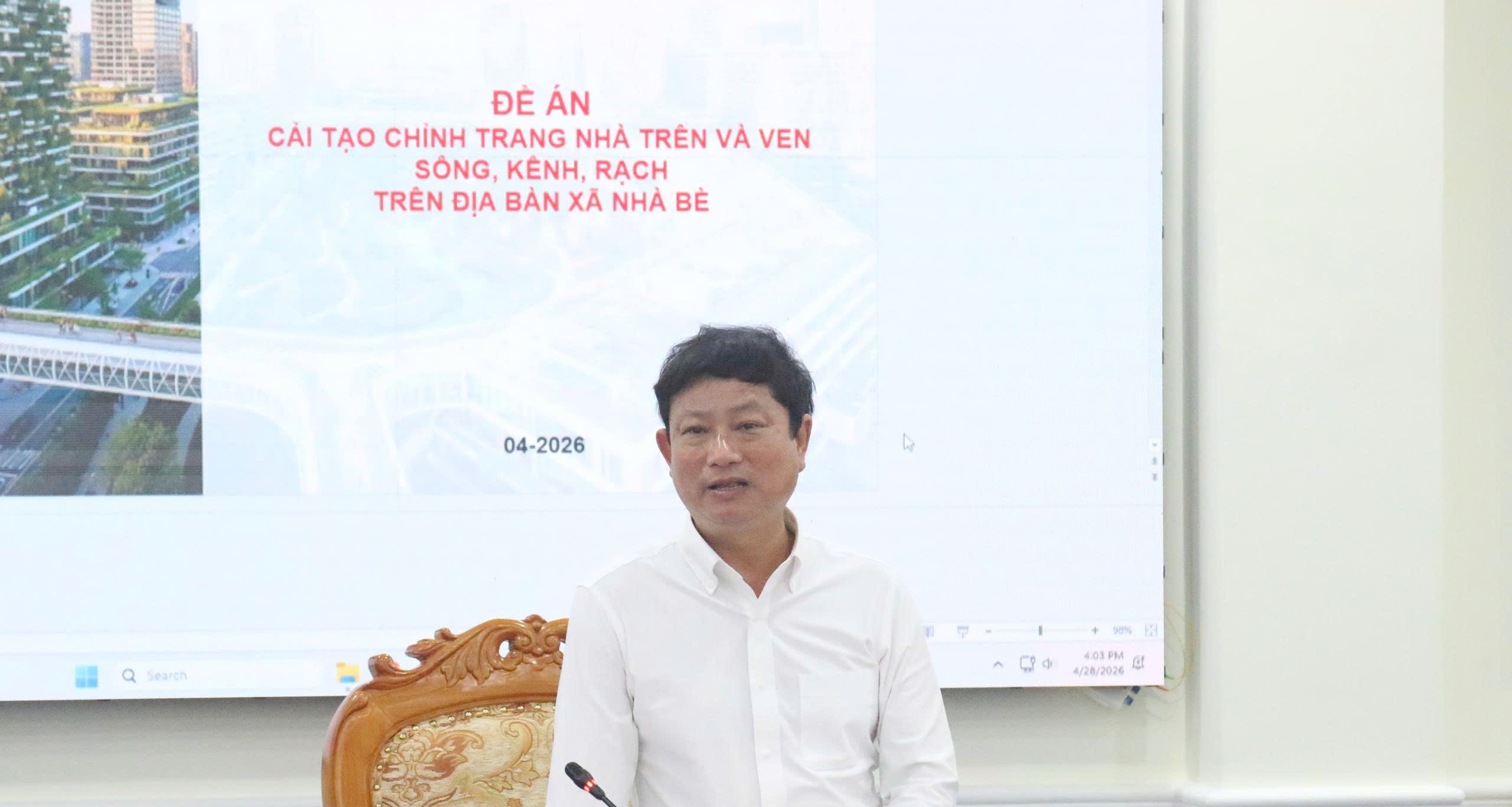 ĐẨY MẠNH CHỈNH TRANG ĐÔ THỊ, DI DỜI NHÀ Ở VEN KÊNH RẠCH: QUYẾT TÂM CAO, HÀNH ĐỘNG QUYẾT LIỆT