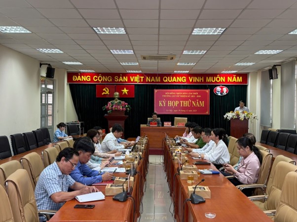 Kỳ họp thứ Năm Hội đồng nhân dân lâm thời phường Gò Vấp