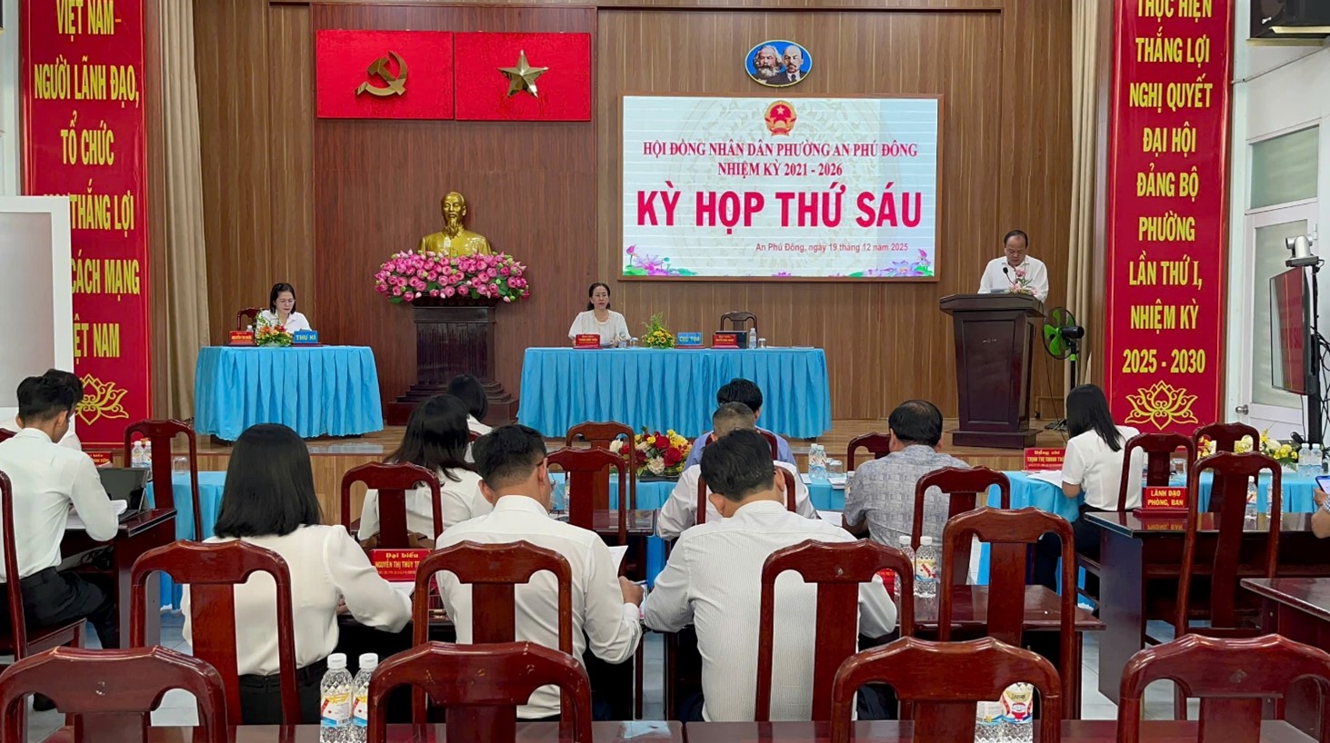 Kỳ họp thứ Sáu, Hội đồng nhân dân phường An Phú Đông nhiệm kỳ 2021 – 2026: Kỳ họp tạo động lực cho giai đoạn phát triển mới của phường An Phú Đông.