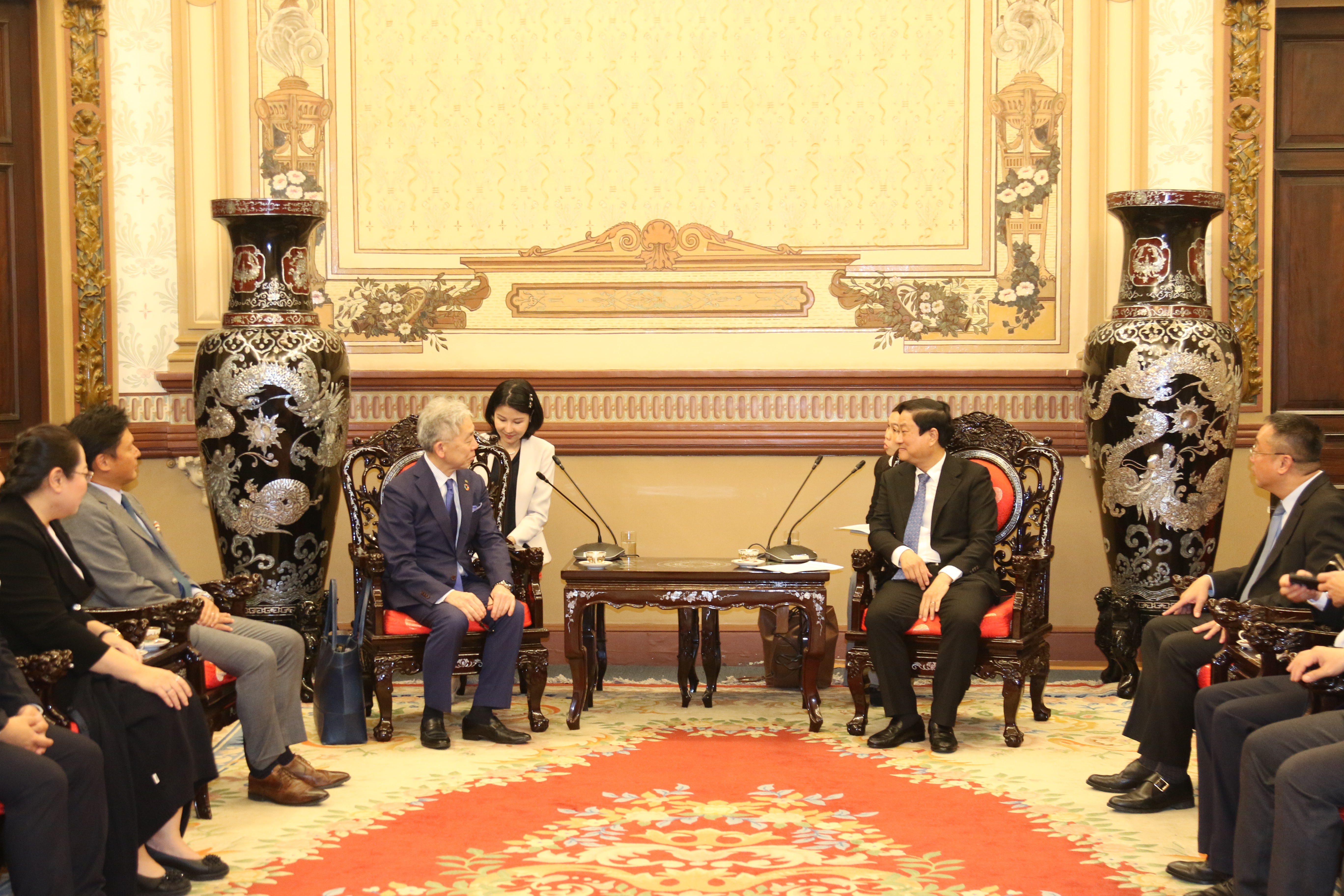 Lãnh đạo TP.HCM tiếp Phó Tổng Giám đốc Tập đoàn Tokyu (Nhật Bản): Đẩy mạnh hợp tác phát triển đô thị