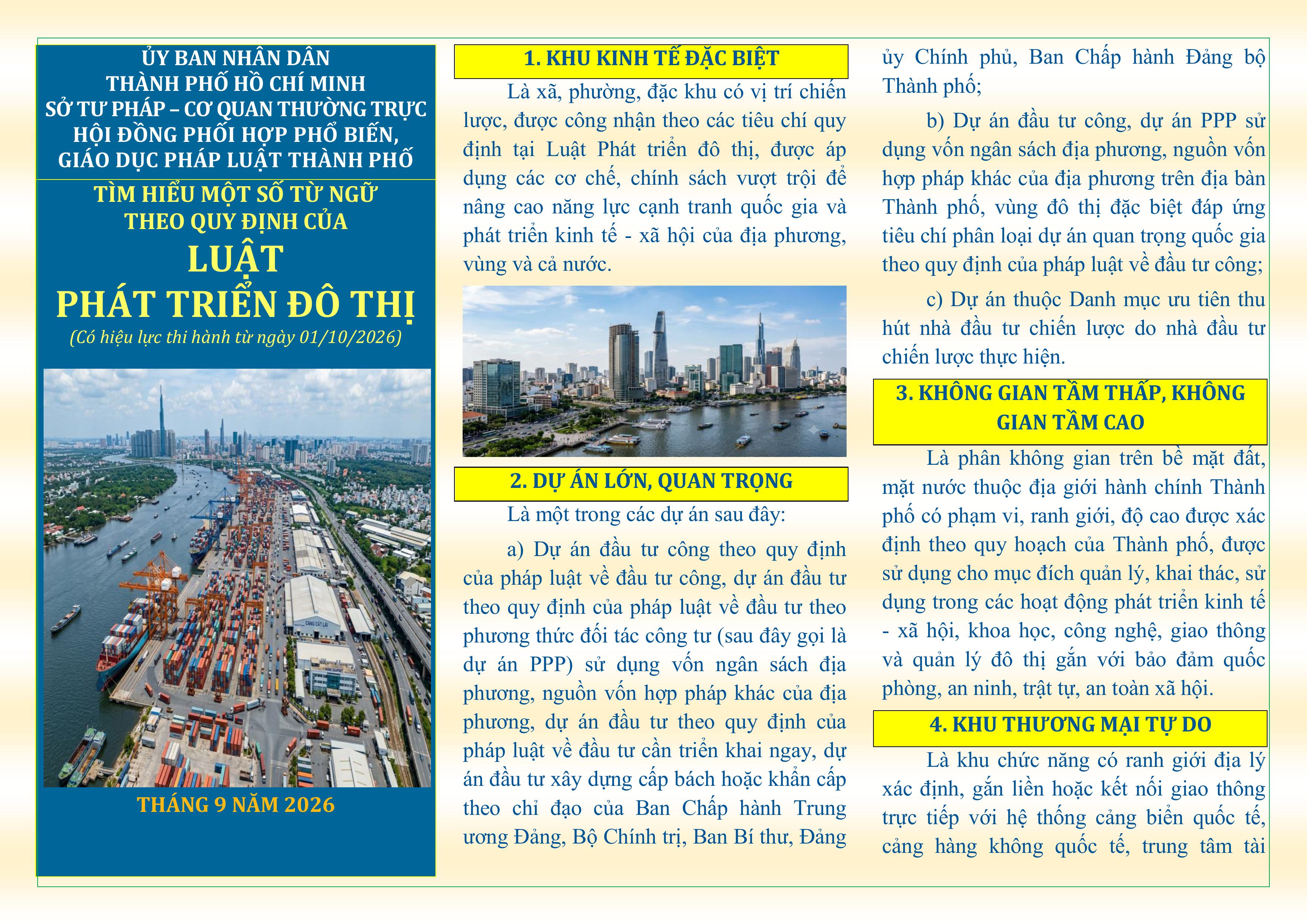 Tìm hiểu một số từ ngữ theo quy định của Luật Phát triển đô thị
