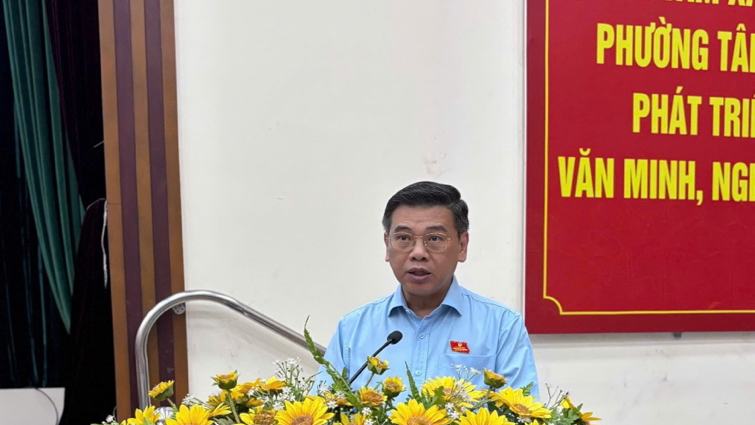 TỔ ĐẠI BIỂU HĐND TPHCM ĐƠN VỊ BẦU CỬ SỐ 24 TIẾP XÚC CỬ TRI SAU KỲ HỌP THỨ BA