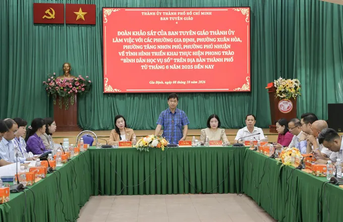 Đưa phong trào "Bình dân học vụ số" vào chiều sâu, thực chất