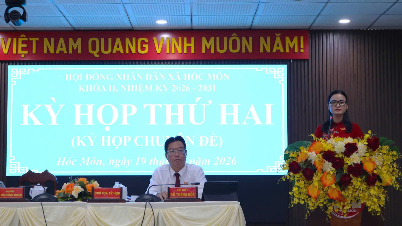 HĐND xã Hóc Môn tổ chức kỳ họp chuyên đề, quyết nghị nhiều nội dung quan trọng