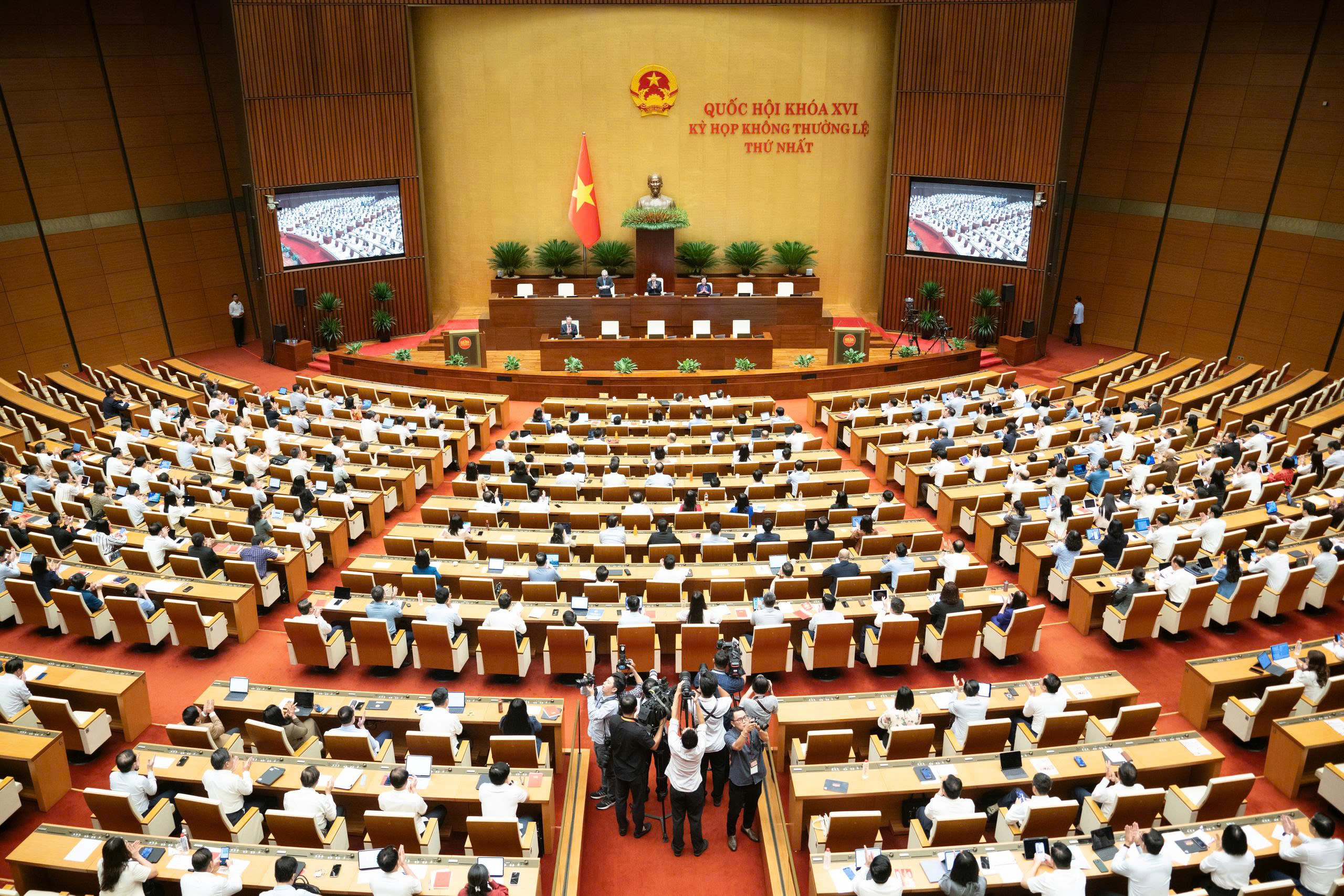 Quốc hội khóa XVI bước vào đợt 2 Kỳ họp không thường lệ lần thứ Nhất