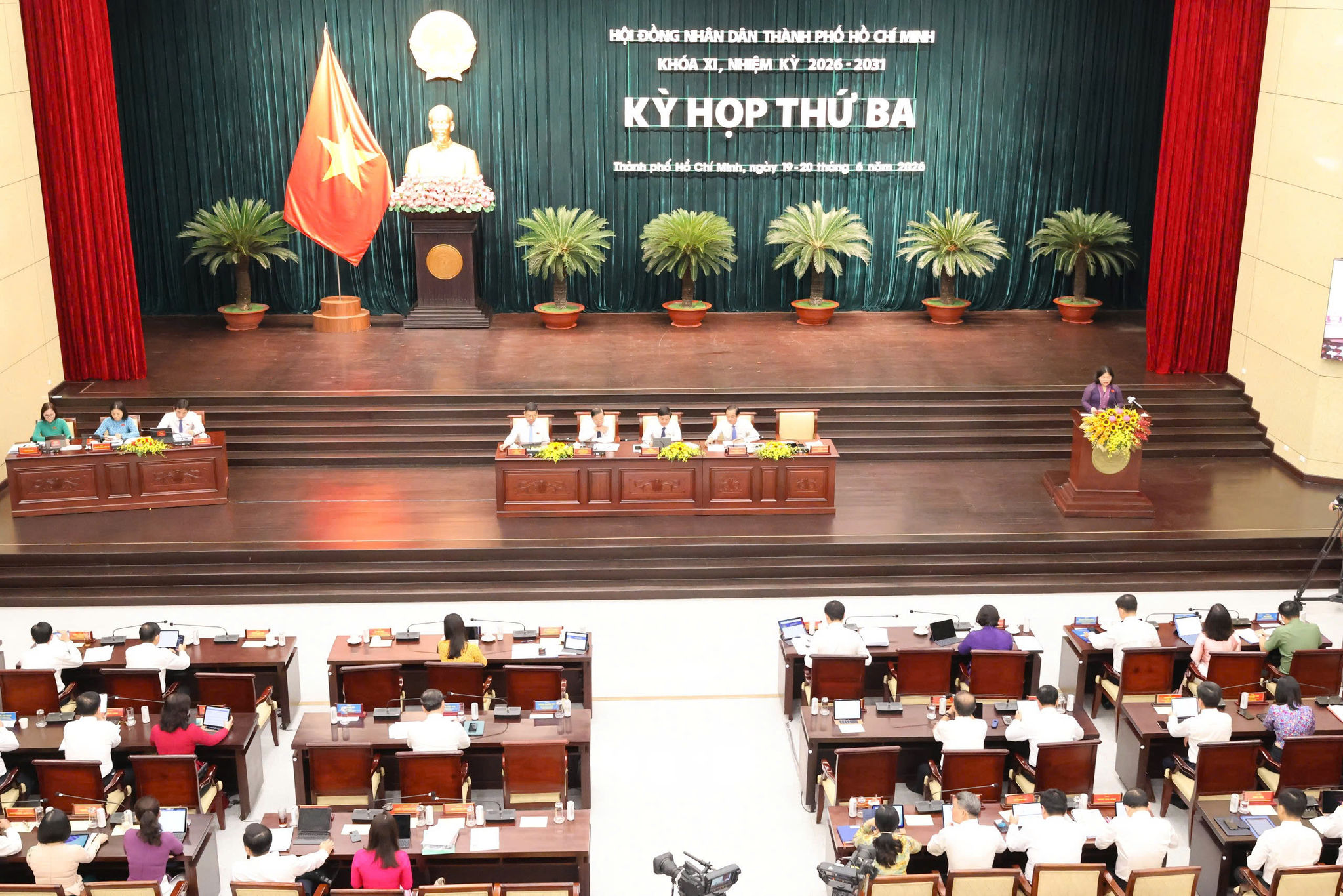 HĐND TP. Hồ Chí Minh khai mạc Kỳ họp thứ Ba, xem xét nhiều nội dung quan trọng