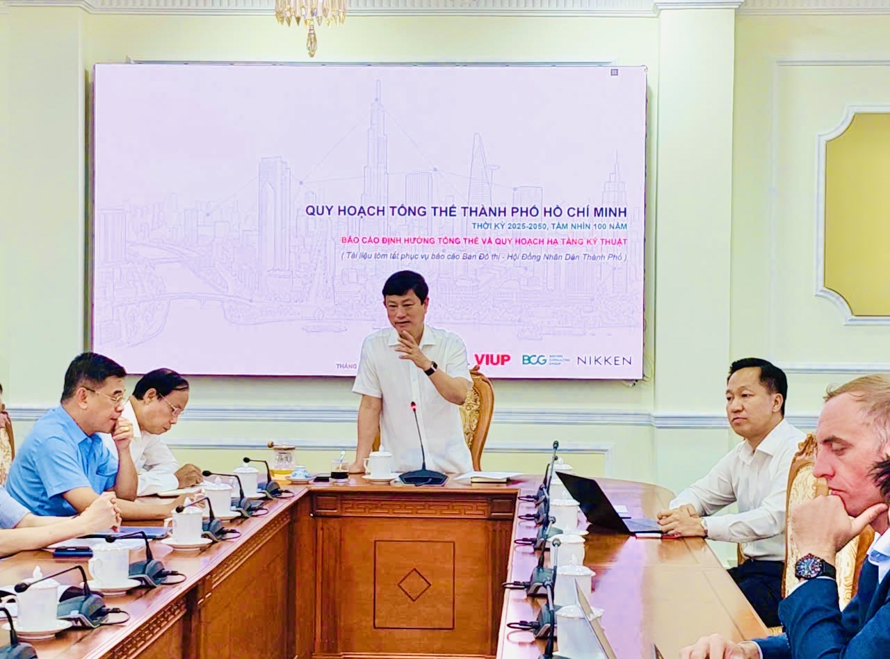 Ban Đô thị HĐND Thành phố khảo sát  Công tác lập Quy hoạch tổng thể Thành phố Hồ Chí Minh tầm nhìn 100 năm
