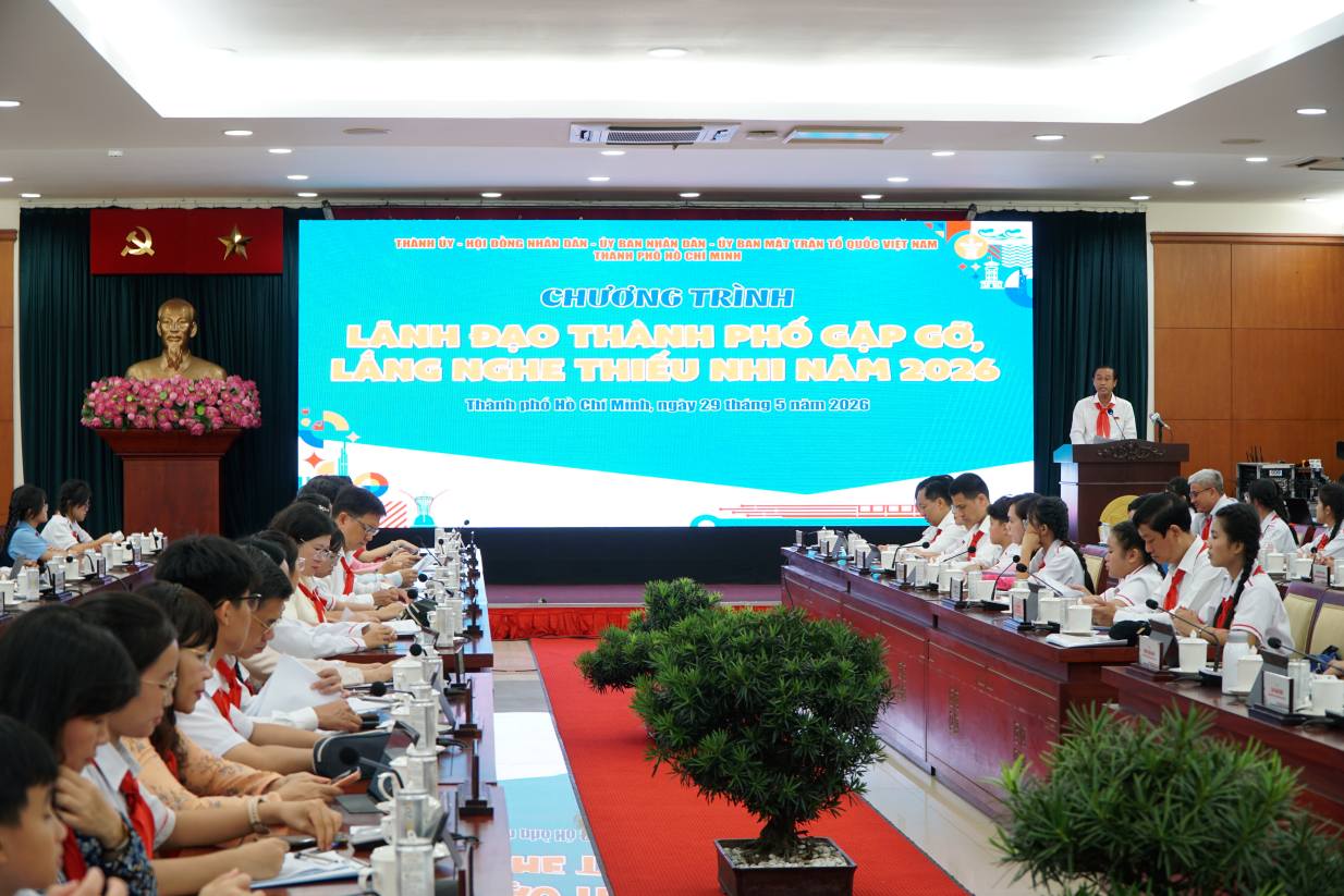 Thiếu nhi TPHCM hiến kế xây dựng thành phố trong kỷ nguyên mới