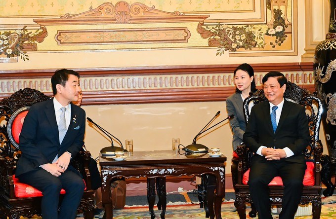 Lãnh đạo TPHCM tiếp Thứ trưởng Bộ Đất đai, Cơ sở hạ tầng, Giao thông và Du lịch Nhật Bản