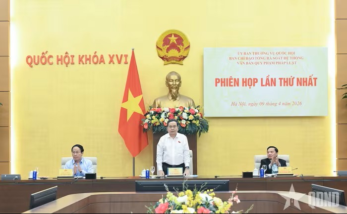 Phiên họp thứ nhất Ban chỉ đạo Tổng rà soát hệ thống văn bản quy phạm pháp luật