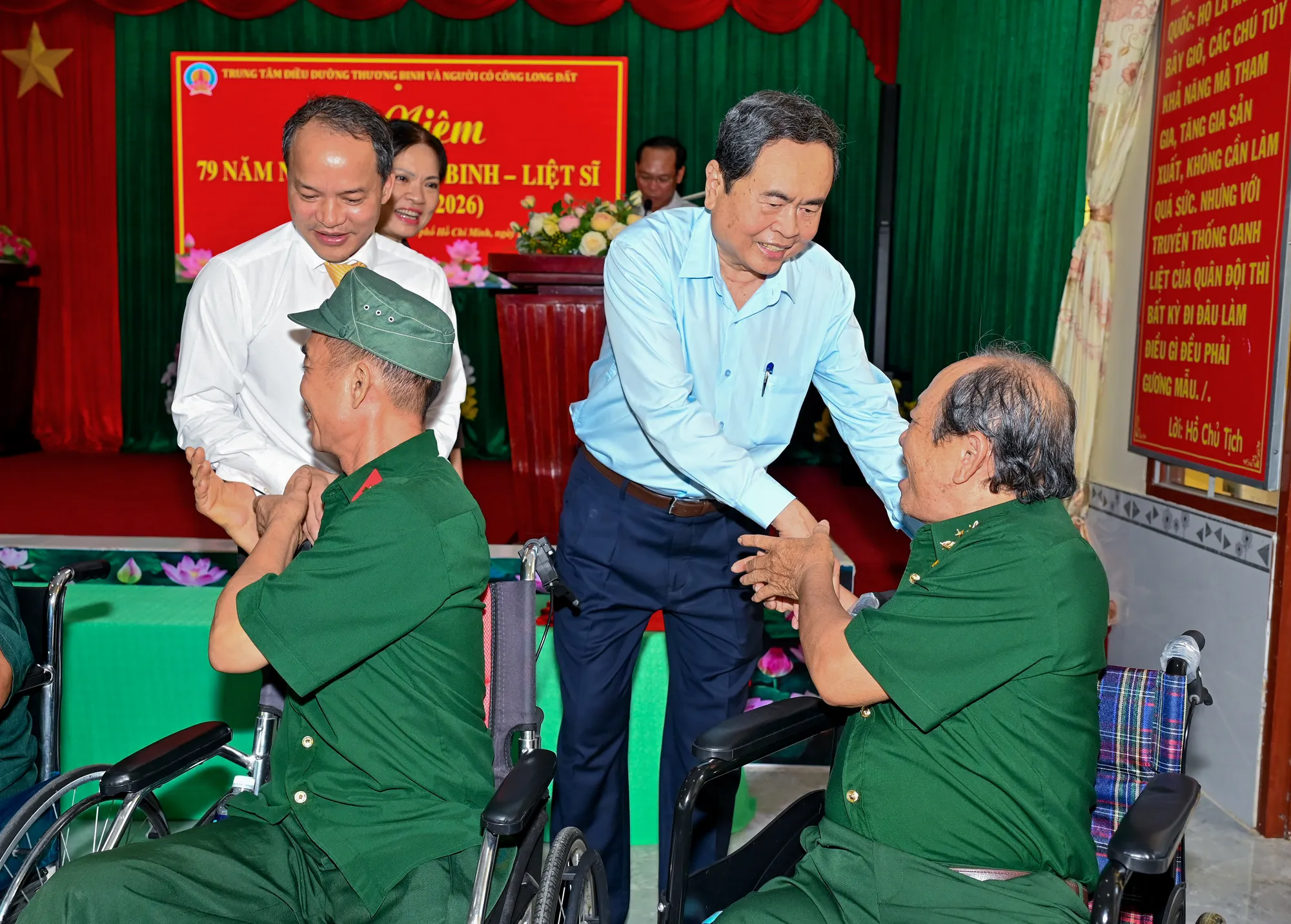Chủ tịch Quốc hội Trần Thanh Mẫn tri ân người có công với cách mạng tại TPHCM