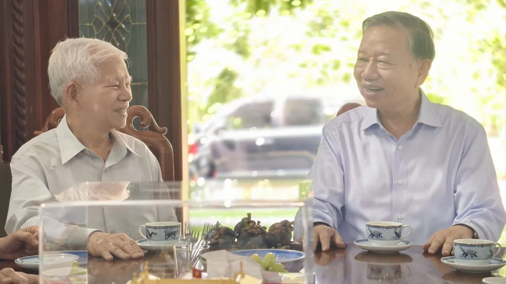 Tổng Bí thư, Chủ tịch nước Tô Lâm thăm nguyên Chủ tịch nước Nguyễn Minh Triết