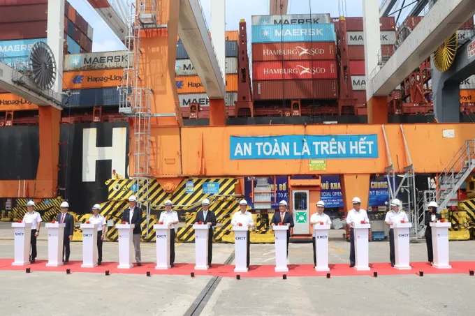 Cái Mép - Thị Vải đưa vào khai thác bến chung dài 1.200m
