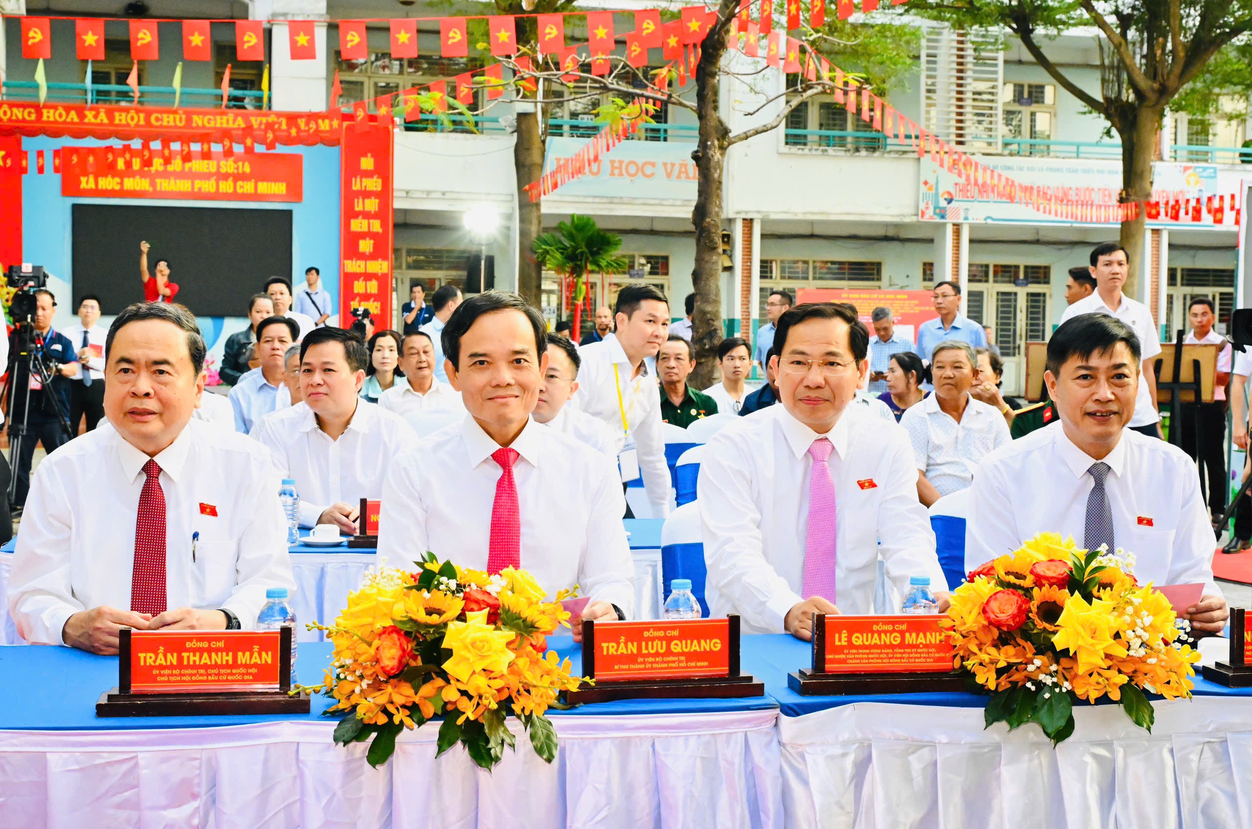 Chủ tịch Quốc hội Trần Thanh Mẫn: Tham gia bầu cử là quyền và trách nhiệm thiêng liêng của mỗi công dân