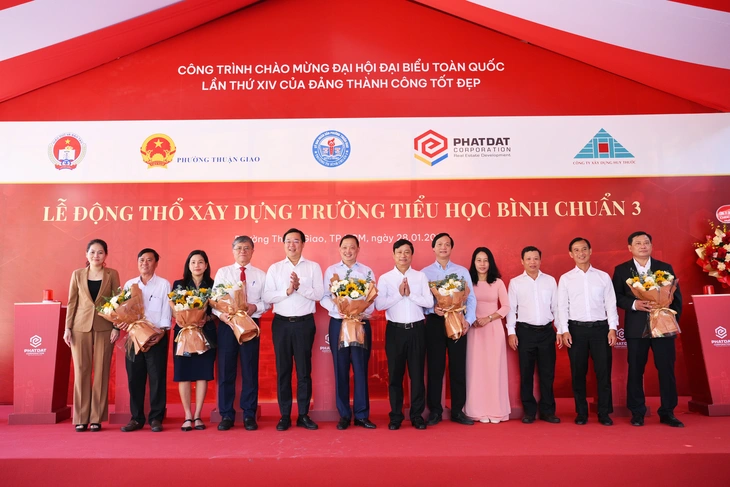 TP.HCM khởi công trường học 145 tỉ do doanh nghiệp tài trợ