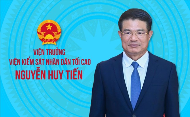 Ông Nguyễn Huy Tiến tái đắc cử Viện trưởng Viện Kiểm sát nhân dân Tối cao