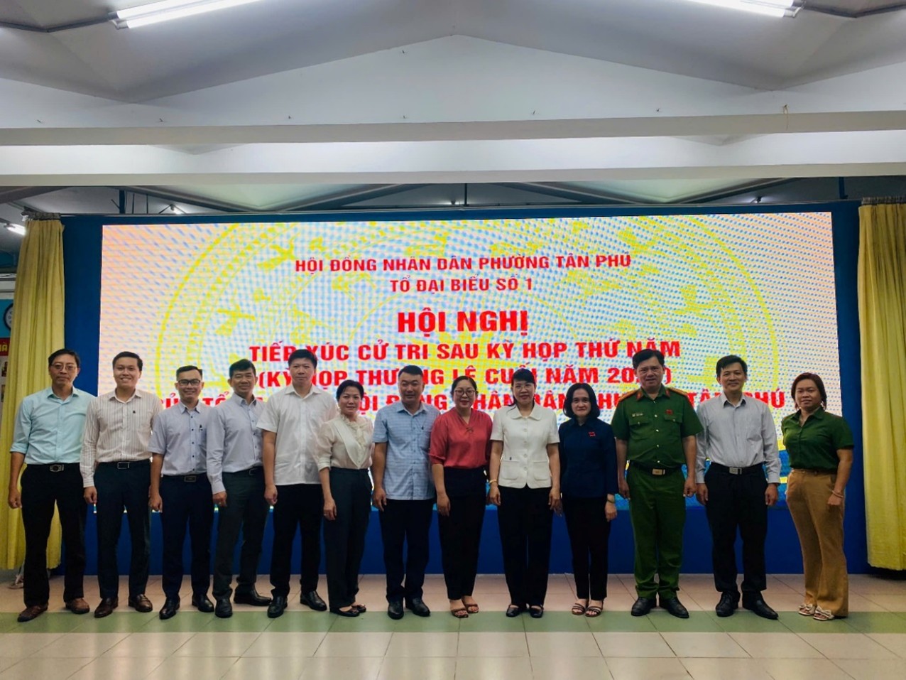 HỘI NGHỊ TIẾP XÚC CỬ TRI SAU KỲ HỌP THƯỜNG LỆ CUỐI NĂM 2025, KỲ HỌP THỨ NĂM - HĐND PHƯỜNG TÂN PHÚ