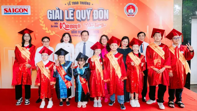 Lễ trao thưởng Giải Lê Quý Đôn: Vinh danh 120 học sinh xuất sắc