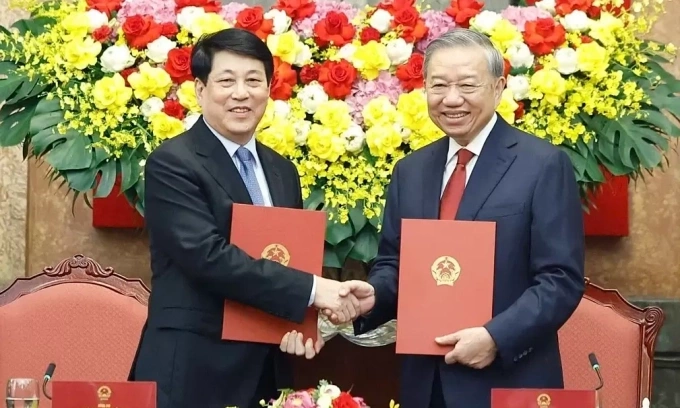 Tổng Bí thư Tô Lâm nhận bàn giao công tác Chủ tịch nước