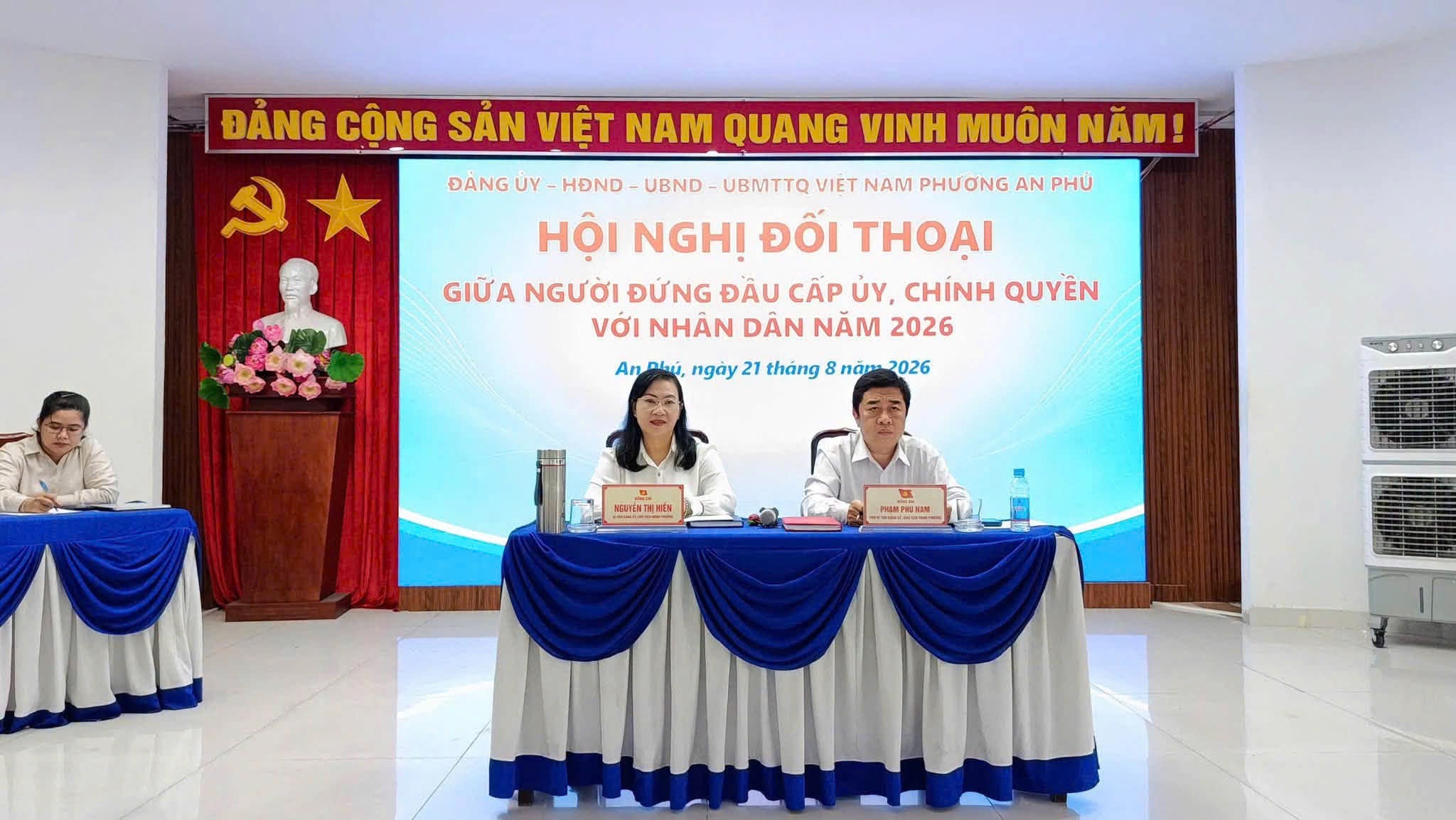 PHƯỜNG AN PHÚ: ĐỐI THOẠI TRỰC TIẾP VỚI NHÂN DÂN, PHÁT HUY DÂN CHỦ Ở CƠ SỞ