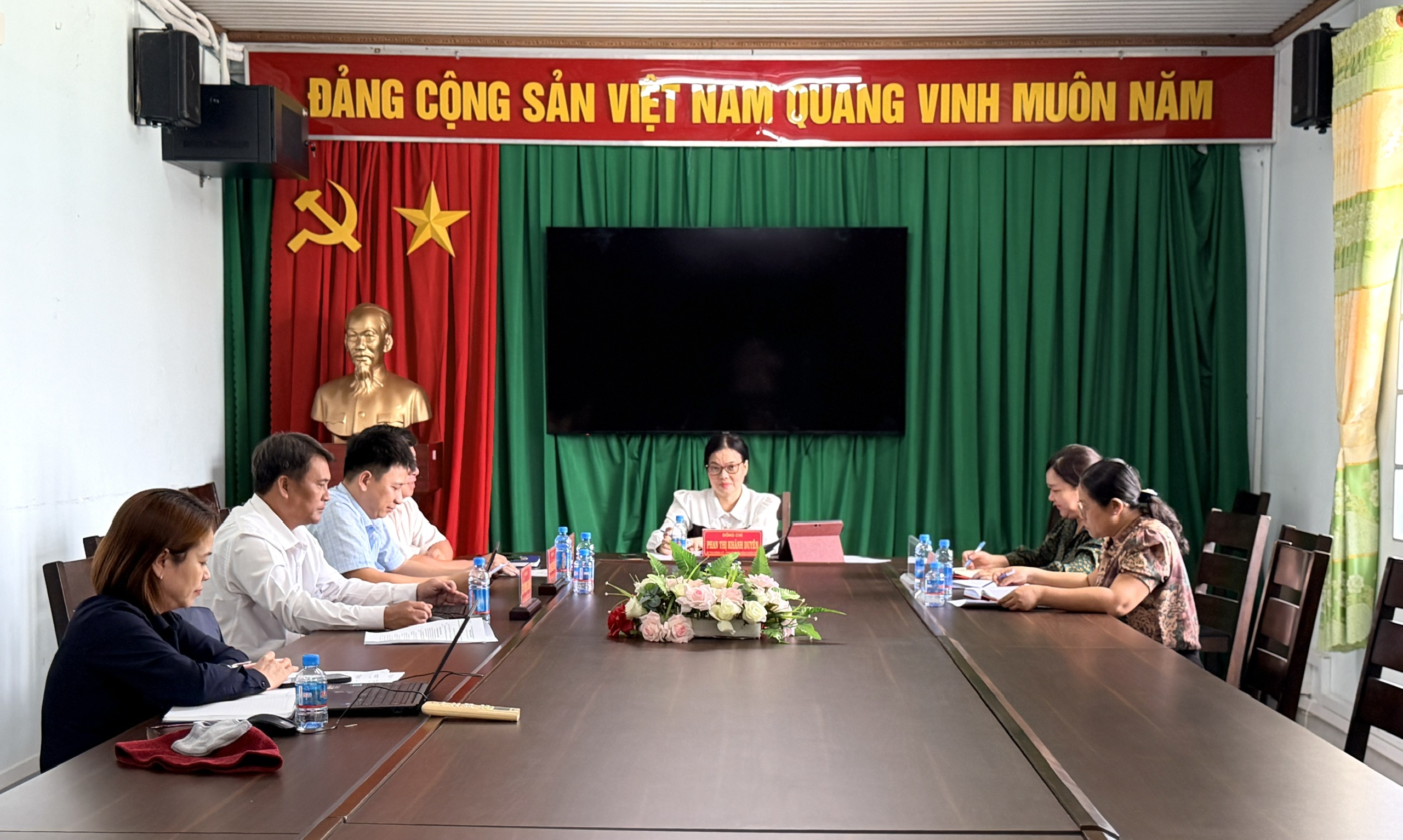 THƯỜNG TRỰC HĐND PHƯỜNG BÌNH CƠ TỔ CHỨC PHIÊN HỌP ĐỊNH KỲ THÁNG 7/2026
