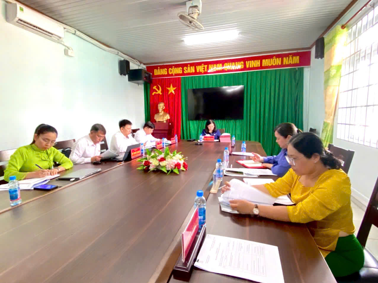 HỘI ĐỒNG NHÂN DÂN PHƯỜNG BÌNH CƠ TỔ CHỨC HỘI NGHỊ LIÊN TỊCH GIỮA THƯỜNG TRỰC HĐND - UBND - UBMTTQ VIỆT NAM PHƯỜNG CHUẨN BỊ KỲ HỌP THỨ TƯ (CHUYÊN ĐỀ) HĐND PHƯỜNG KHÓA II, NHIỆM KỲ 2026 – 203