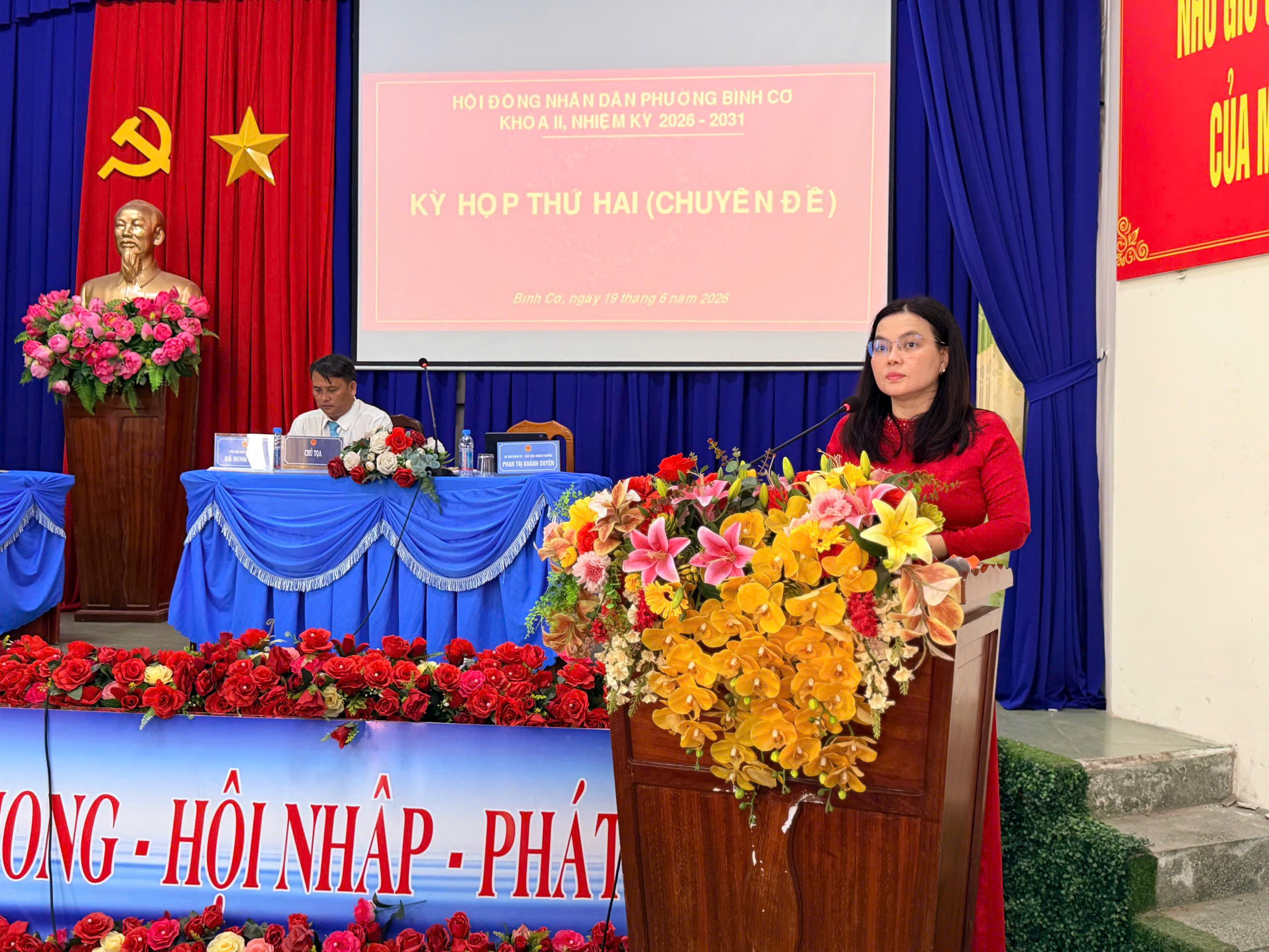 HỘI ĐỒNG NHÂN DÂN PHƯỜNG BÌNH CƠ TỔ CHỨC KỲ HỌP THỨ HAI (KỲ HỌP CHUYÊN ĐỀ) KHÓA II, NHIỆM KỲ 2026 – 2031