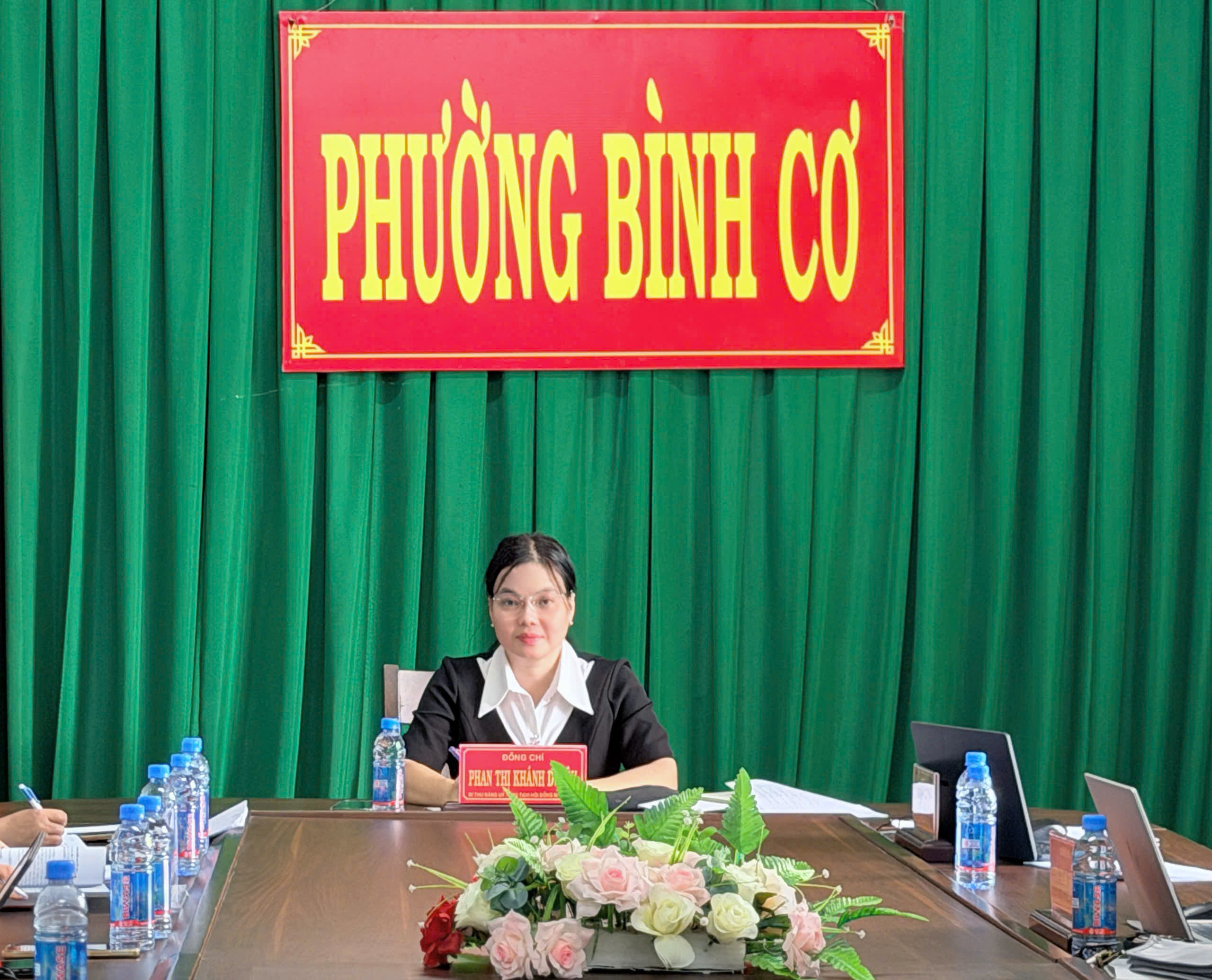 THƯỜNG TRỰC HĐND PHƯỜNG BÌNH CƠ TỔ CHỨC PHIÊN HỌP ĐỊNH KỲ THÁNG 6/2026
