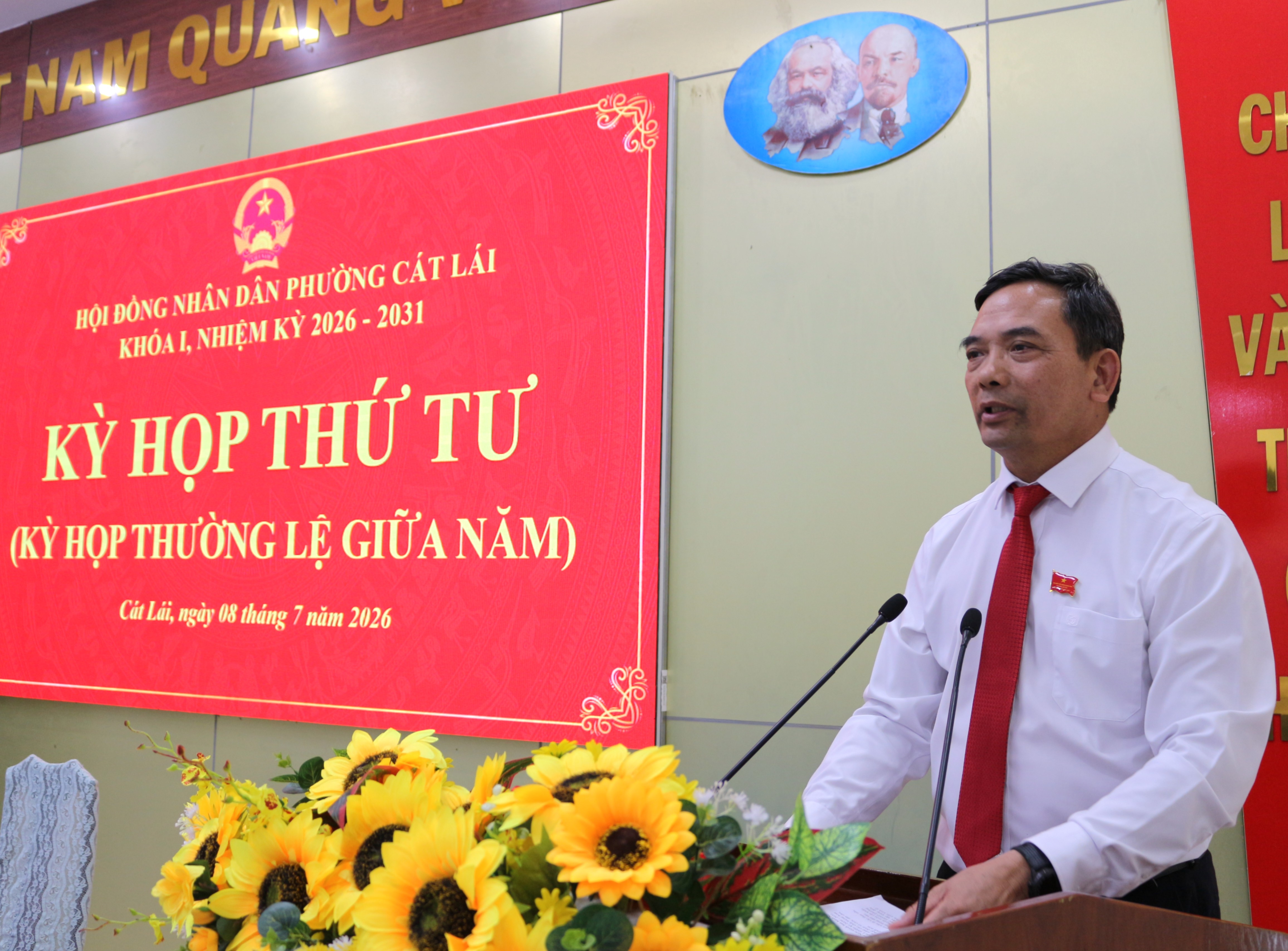 HĐND phường Cát Lái tổ chức thành công Kỳ họp thứ Tư, khóa I, nhiệm kỳ 2026 - 2031