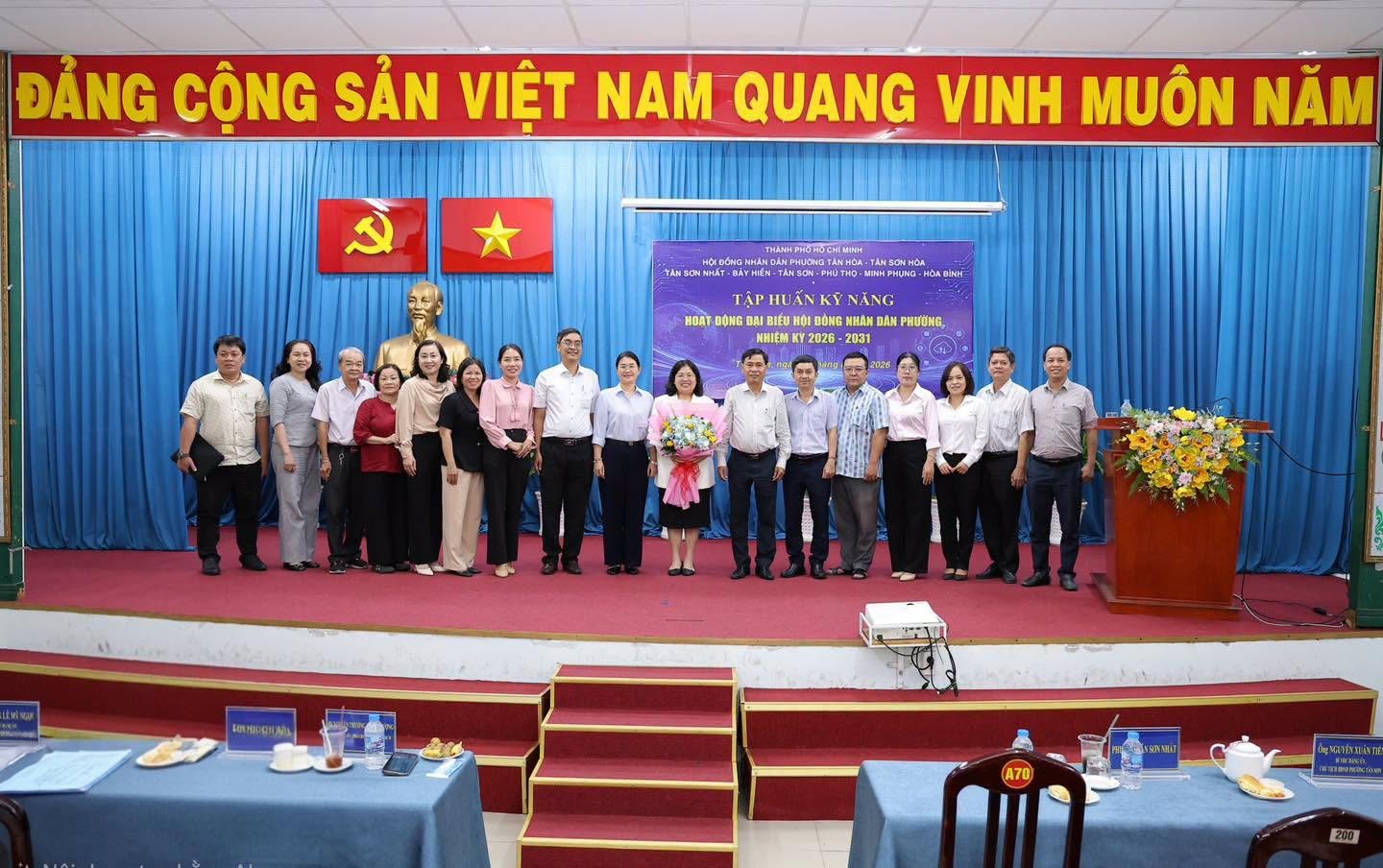 PHƯỜNG HÒA BÌNH THAM DỰ HỘI NGHỊ TẬP HUẤN, BỒI DƯỠNG KỸ NĂNG HOẠT ĐỘNG CHO ĐẠI BIỂU HĐND KHÓA I, NHIỆM KỲ 2026 – 2031