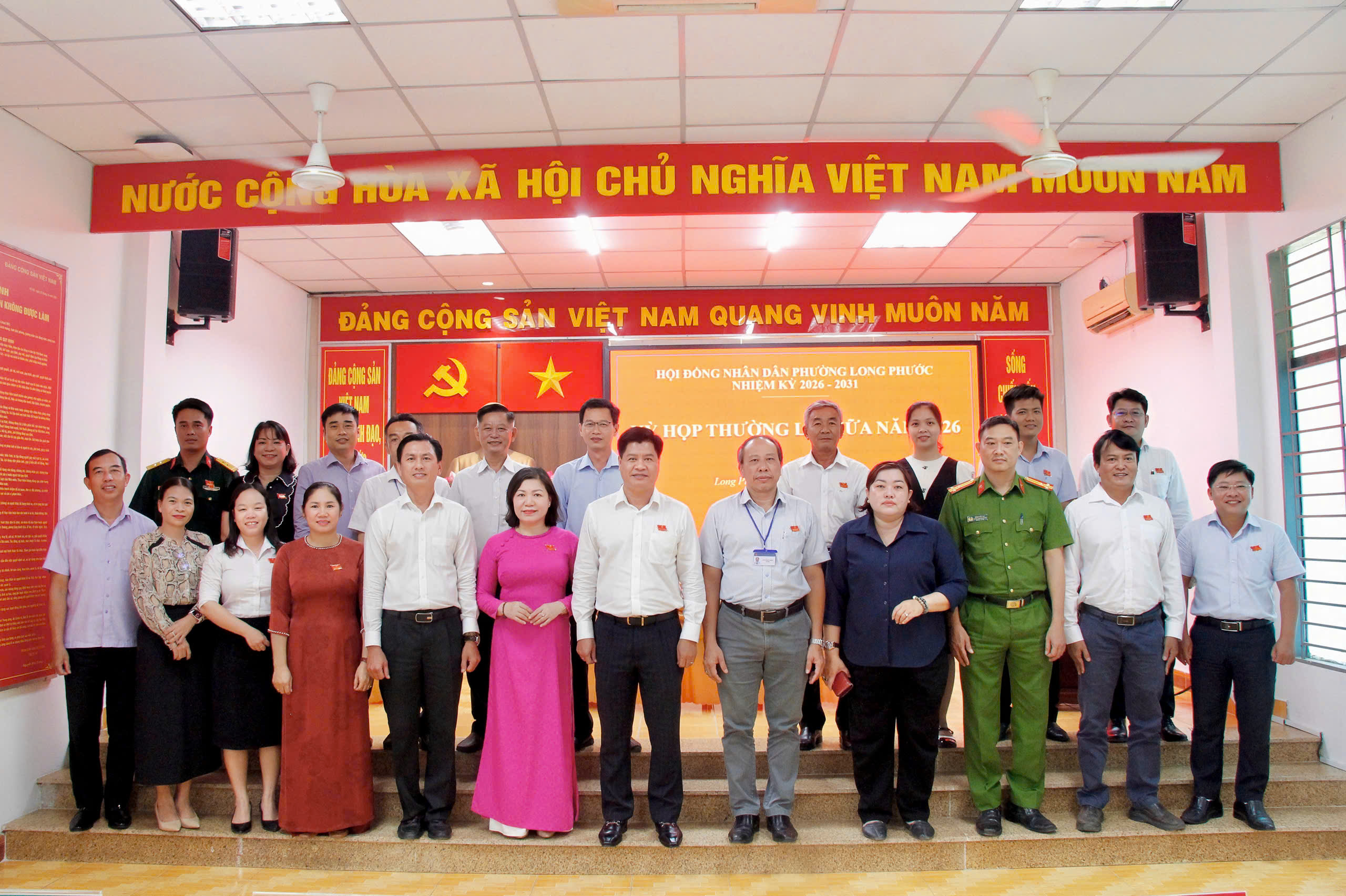 HỘI ĐỒNG NHÂN DÂN PHƯỜNG LONG PHƯỚC TỔ CHỨC KỲ HỌP THƯỜNG LỆ GIỮA NĂM 2026 KHÓA I, NHIỆM KỲ 2026 – 2031