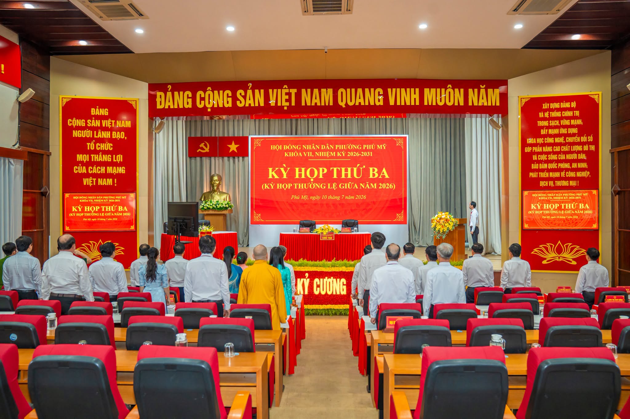 HĐND phường Phú Mỹ thông qua 9 Nghị quyết tại kỳ họp thứ Ba!
