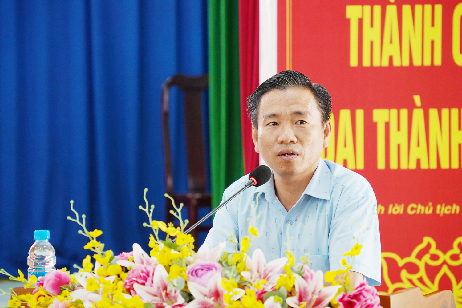 Đại diện lãnh đạo Phòng Kinh tế - Hạ tầng và Đô thị