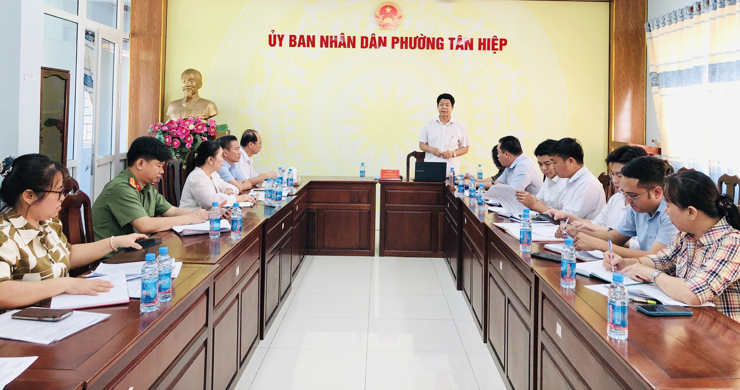 Đoàn Giám sát HĐND phường Tân Hiệp