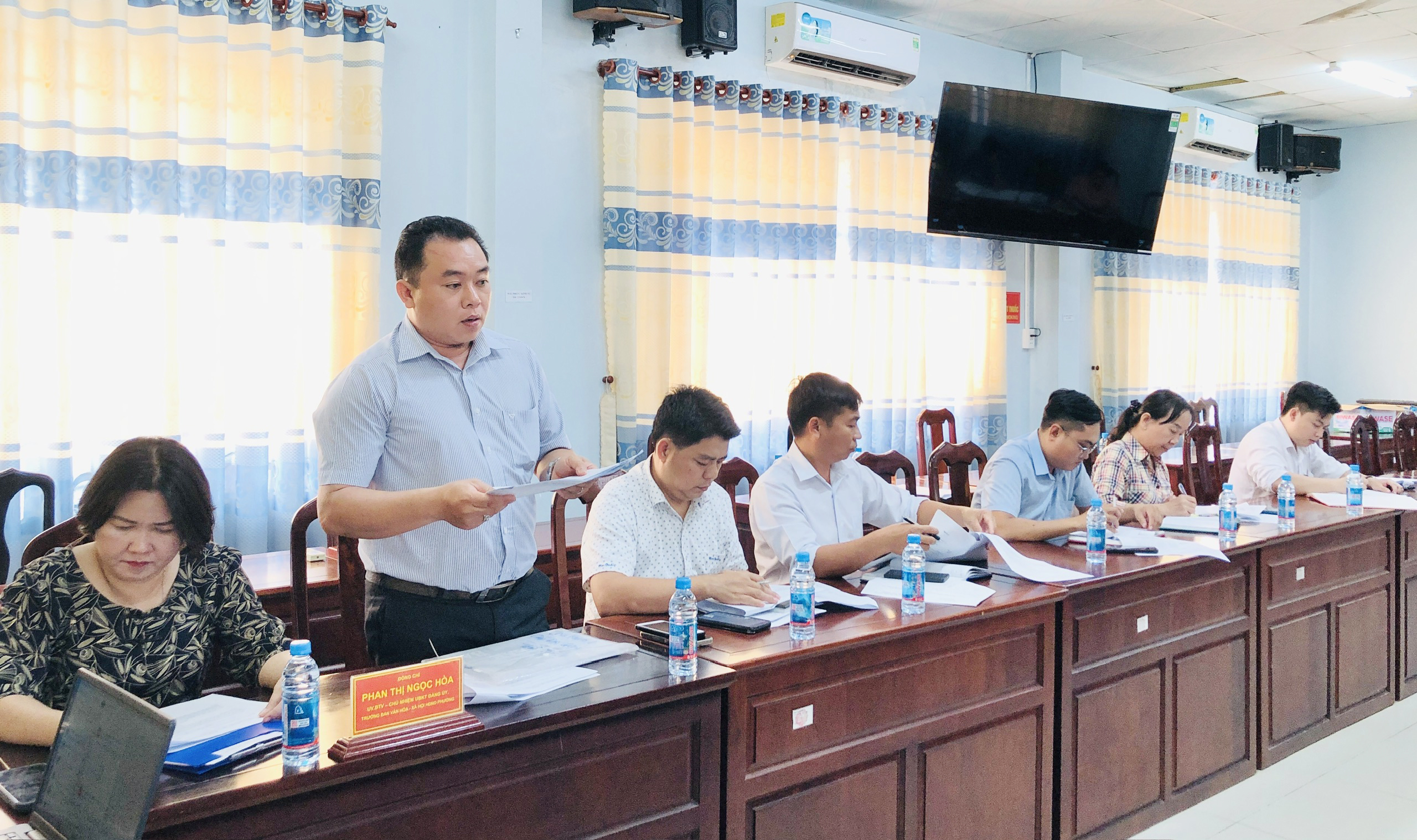 Đoàn Giám sát HĐND phường