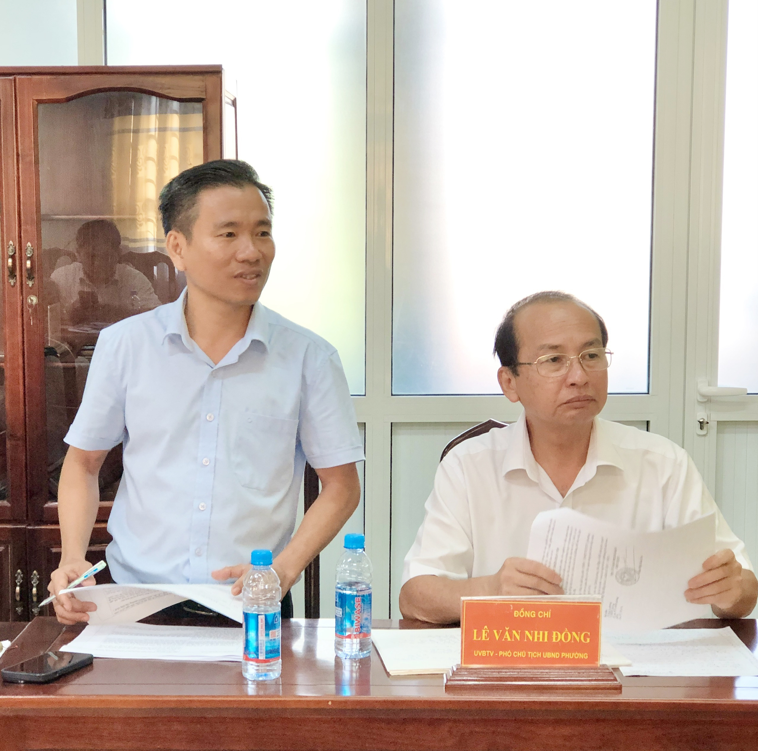 UBND phát biểu