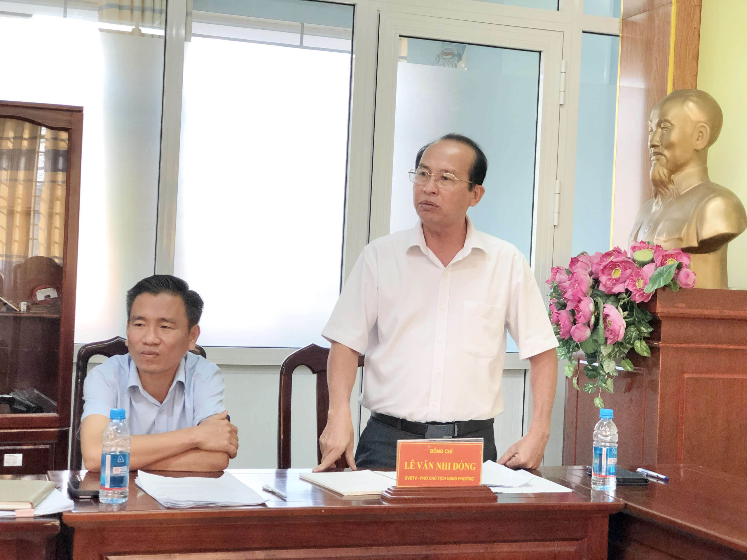 UBND phát biểu