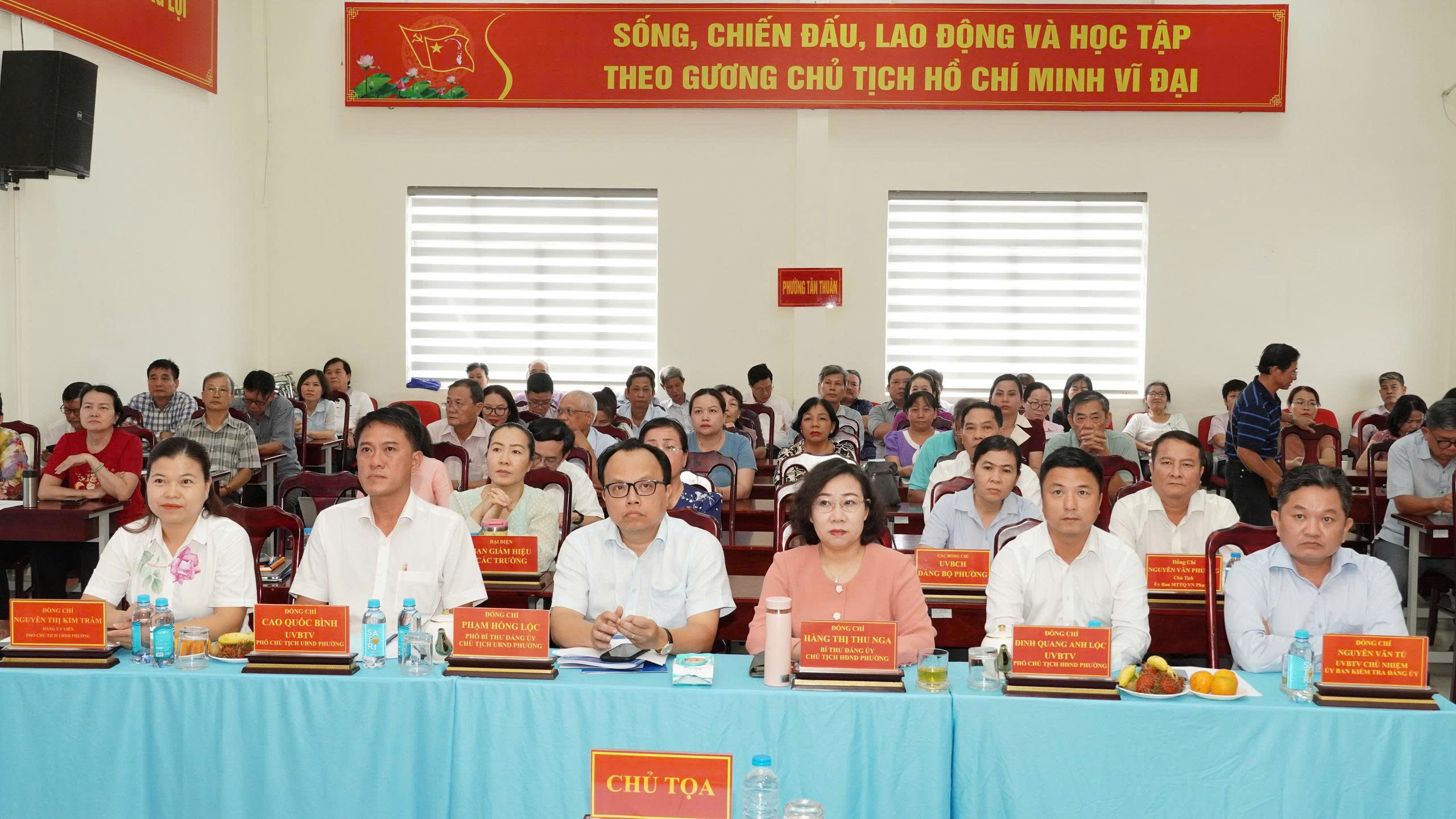 PHƯỜNG TÂN THUẬN SƠ KẾT TÌNH HÌNH THỰC HIỆN  NHIỆM VỤ KINH TẾ - XÃ HỘI 6 THÁNG ĐẦU NĂM 2026