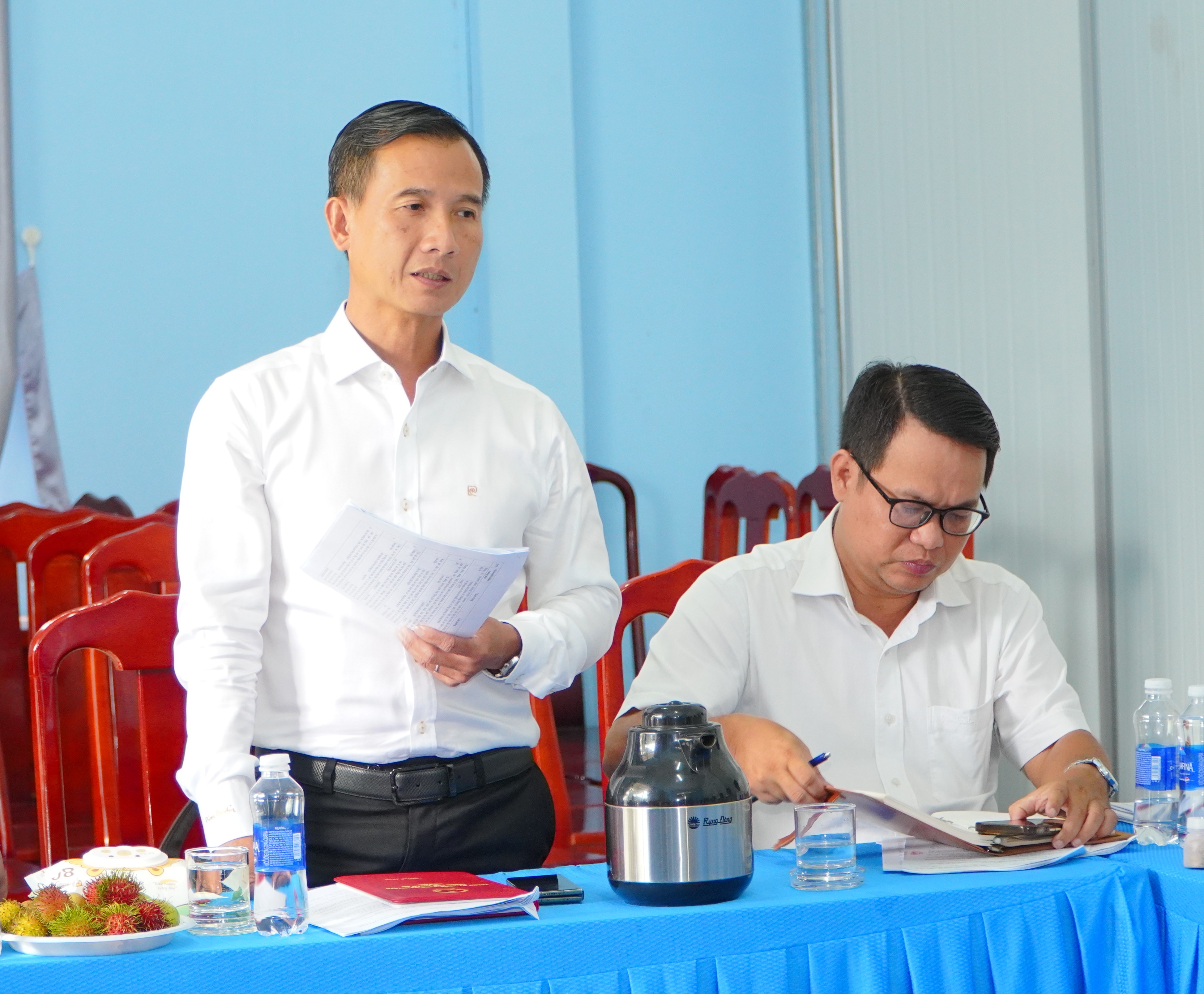 PHƯỜNG THUẬN GIAO GIÁM SÁT CÔNG TÁC CHUẨN BỊ CƠ SỞ VẬT CHẤT TRƯỚC NĂM HỌC MỚI