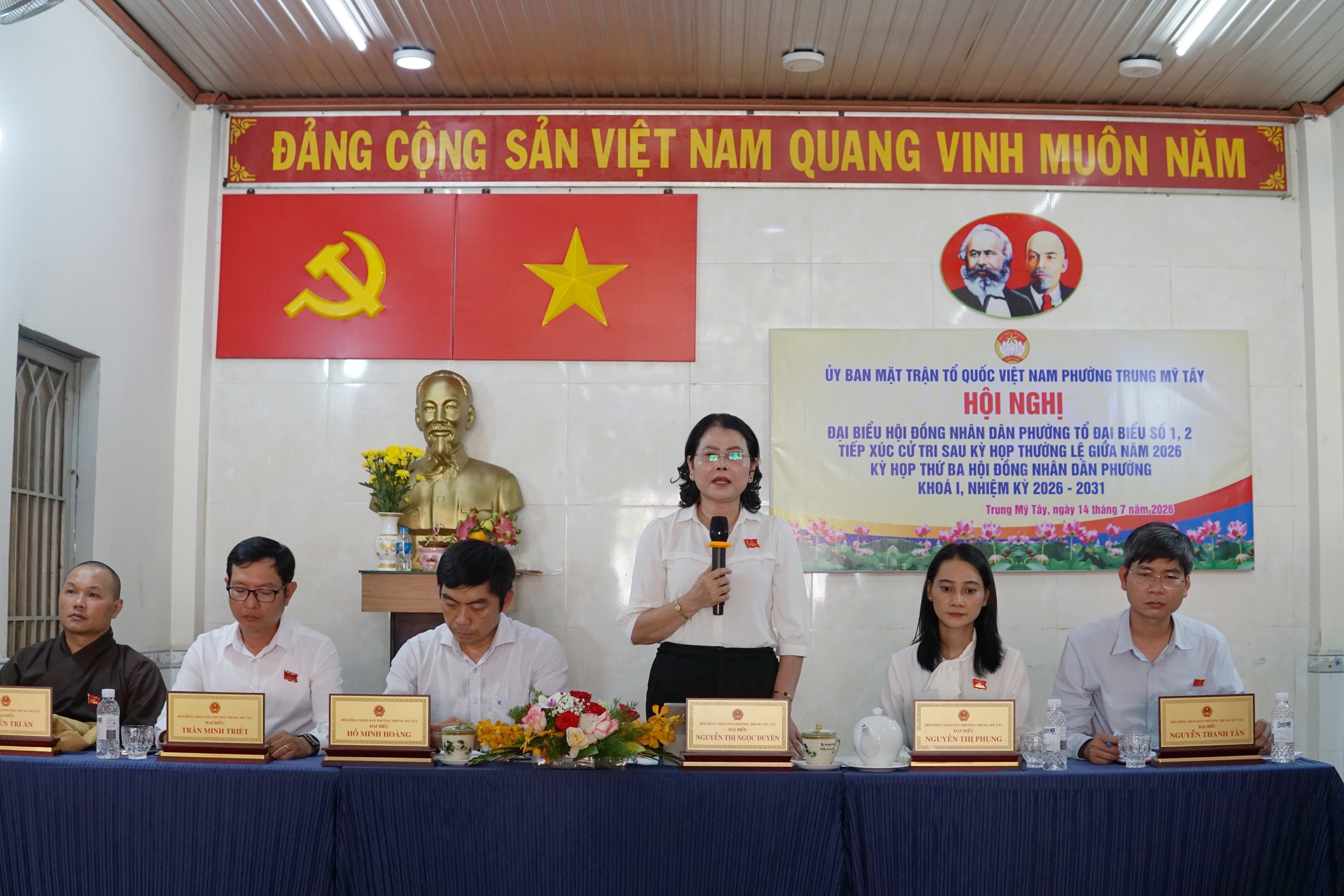 GHI NHẬN 64 Ý KIẾN, KIẾN NGHỊ QUA TIẾP XÚC CỬ TRI SAU KỲ HỌP THƯỜNG LỆ GIỮA NĂM 2026 - KỲ HỌP THỨ BA HỘI ĐỒNG NHÂN DÂN PHƯỜNG PHƯỜNG TRUNG MỸ TÂY KHÓA I