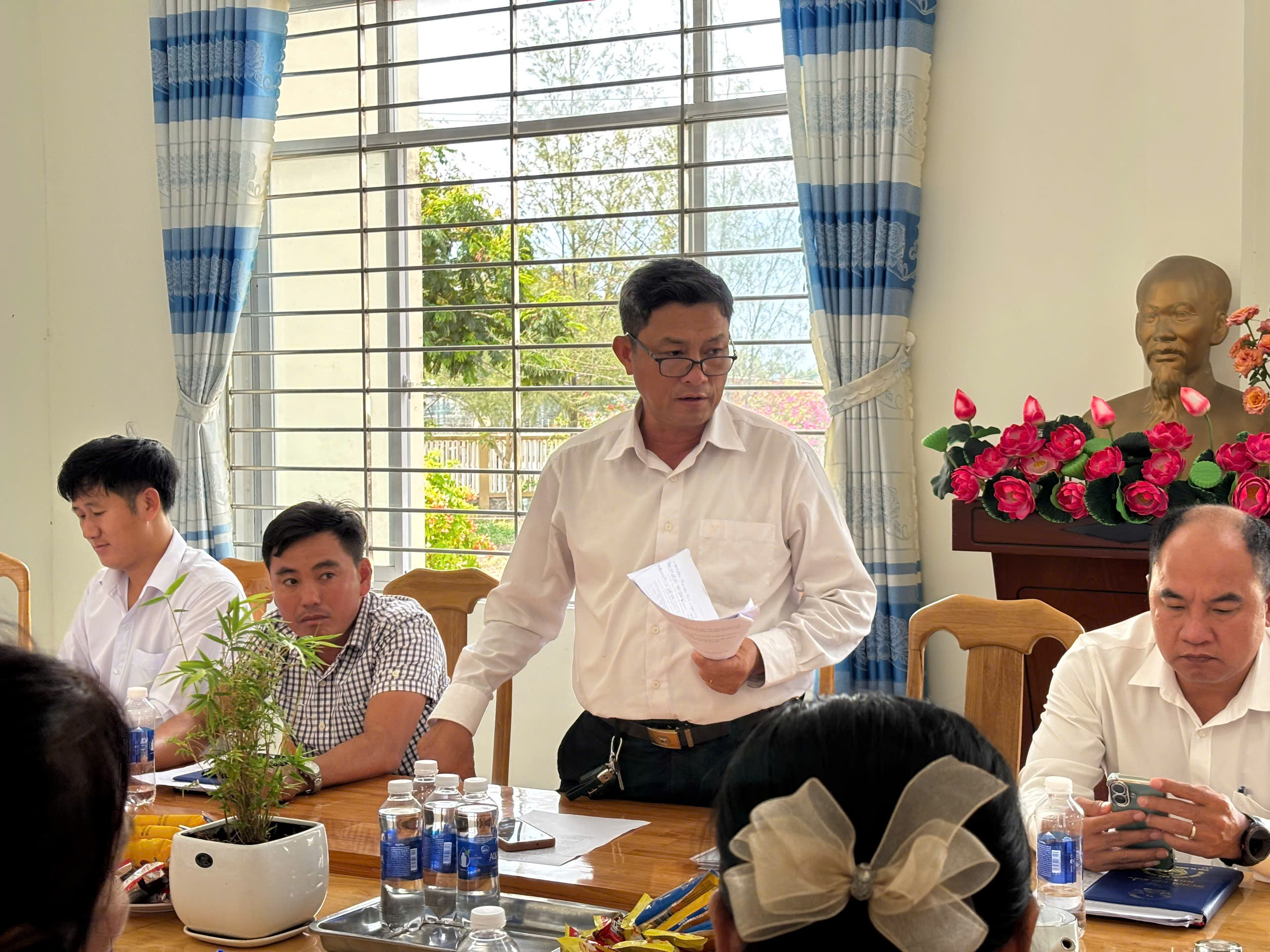 THƯỜNG TRỰC HĐND XÃ BÌNH CHÂU GIÁM SÁT CÔNG TÁC DẠY VÀ HỌC NĂM HỌC 2025 - 2026